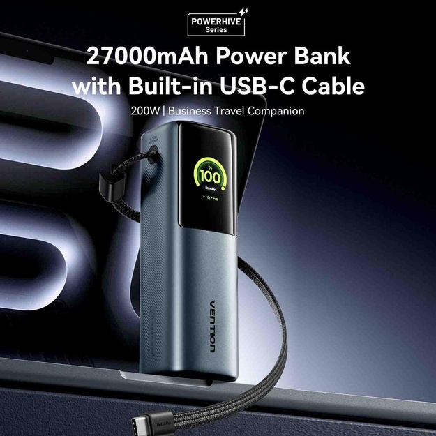 POWER BANK USB 27000MAH 200W/FKGH0 VENTION