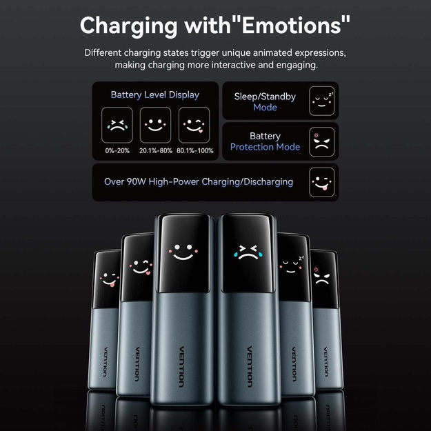 POWER BANK USB 27000MAH 200W/FKGH0 VENTION