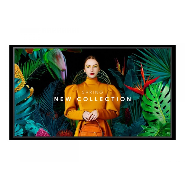 SAMSUNG 85inch UHD/4K 16:9 QB85C Slim-LED 350nits Speakers 2x10W black 3xHDMI 2.0 USB 2.0 x 2 Ethernet WiFi Dualband BT Brightne