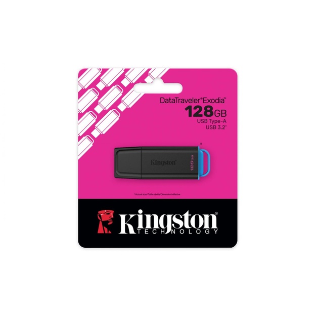 MEMORY DRIVE FLASH USB3.2/128GB DTXG2/128GB KINGSTON