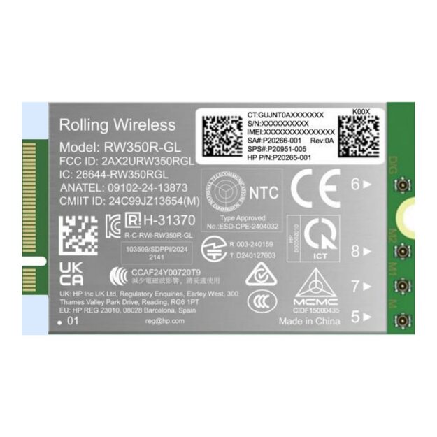HP 4G LTE-AP Cat 19 WWAN