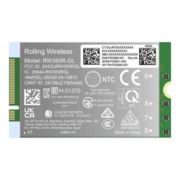 HP 4G LTE-AP Cat 19 WWAN