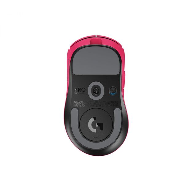 MOUSE USB WRL PRO X SUPERLIGHT/2DEX BLACK 910-007373 LOGITECH