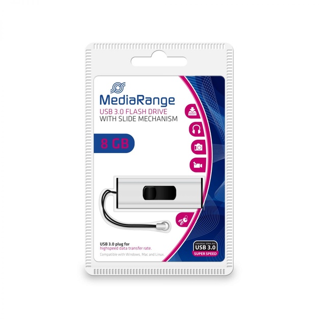 MEMORY DRIVE FLASH USB3.2 8GB/MR914 MEDIARANGE