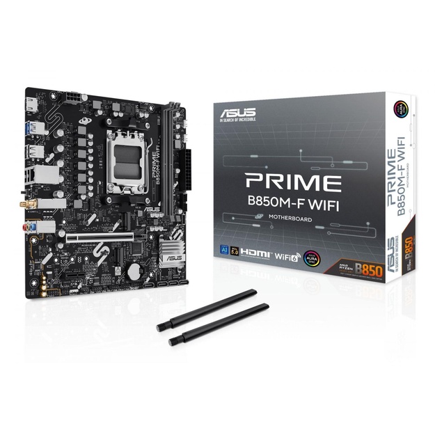 MB AMD B850 SAM5 MATX/PRIME B850M-F WIFI ASUS