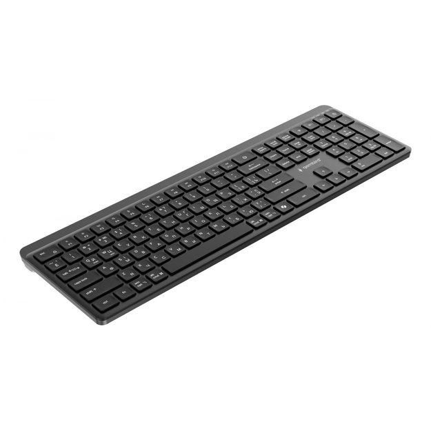 KEYBOARD WRL SLIM BT CYRILLIC/KB-WPS-03-CYRL GEMBIRD