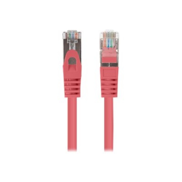 LANBERG Patchcord Cat.6 FTP 0.25m red 10-pack