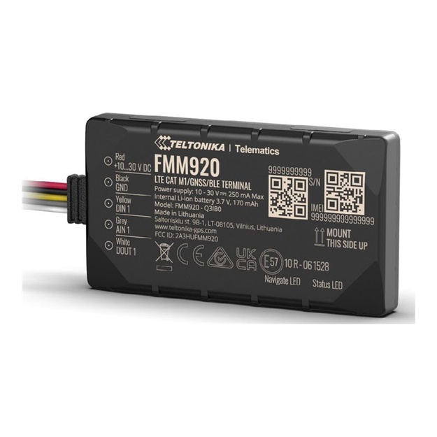 TELTONIKA TELEMATICS FMM920 4G LTE Cat 1 M1 Tracker