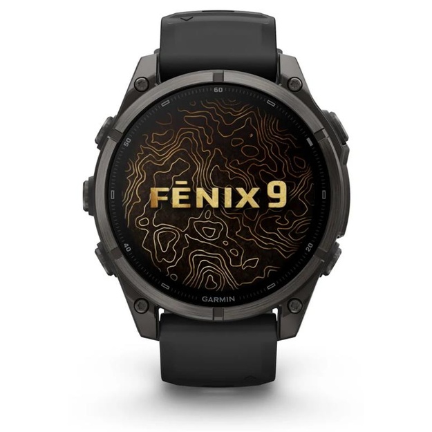 SMARTWATCH FENIX 9/CARB. GRAY 010-04762-11 GARMIN