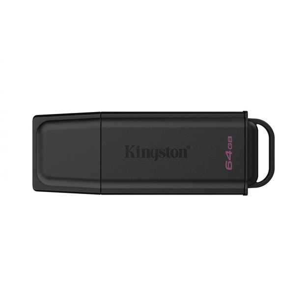 KINGSTON 64GB Portable USB 3.2 Gen 1 DataTraveler Exodia Black