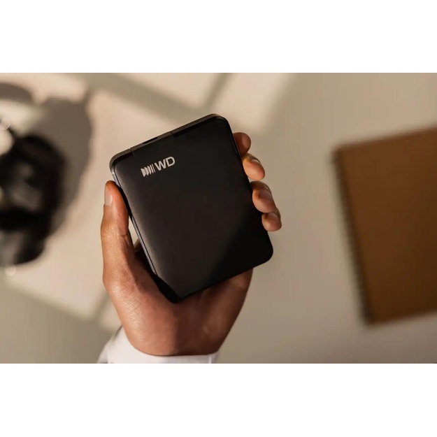 External HDD|WESTERN DIGITAL|2000 GB|Colour Black|WDBDTV0020BBK-WESN