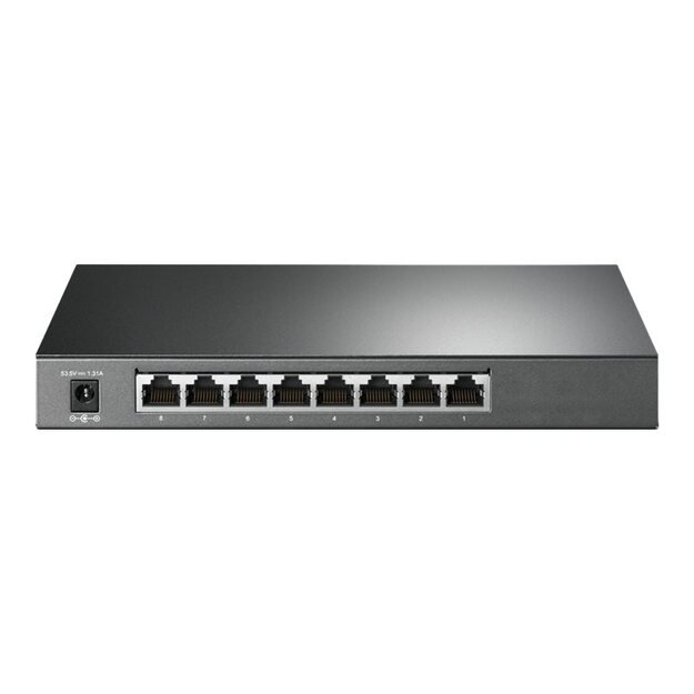 Komutatorius TP-LINK TL-SG2008P Type L2+ Desktop 8x10Base-T 100Base-TX  1000Base-T PoE+ ports 4 62W 7