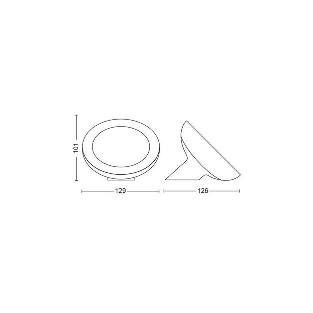 Išmanioji lemputė |PHILIPS|7.1 Watts|500 Lumen|Number of bulbs 1|ZigBee|White|929002375901