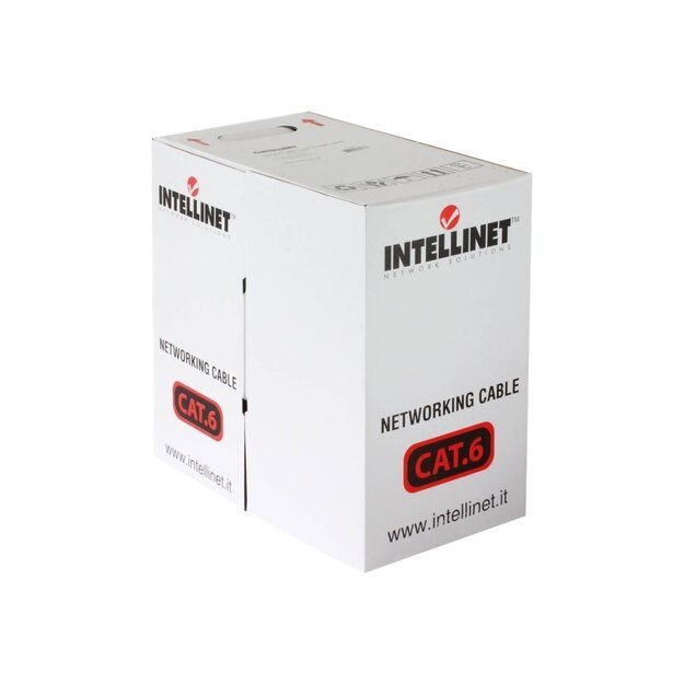 Instaliacinis tinklo kabelis TECHLY 025619 UTP Cat6 4x2 solid CCA 305m box blue 10