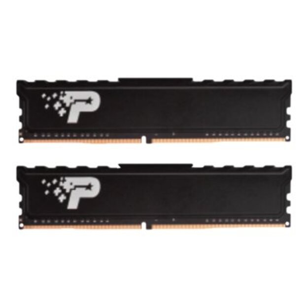 Operatyvioji atmintis (RAM) PATRIOT PREMIUM 16GB DDR4 2666MHZ CL19 UDIMM KIT 2x8GB