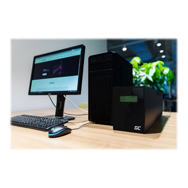 Nepertraukiamo maitinimo šaltinis UPS Green Cell UPS Power Proof 600VA 360W