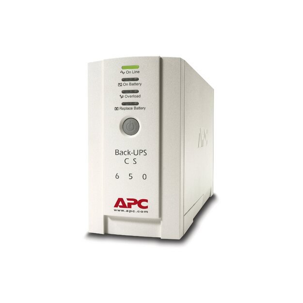 Nepertraukiamo maitinimo šaltinis UPS APC BackUPS CS 650VA USV 230V USB SER (DE)