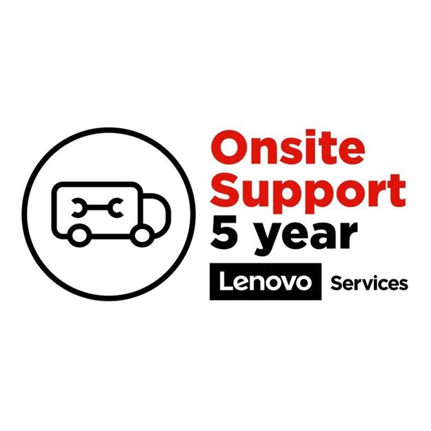 LENOVO ThinkPlus epac 5Y Onsite upgrade from 3Y Onsite delivery