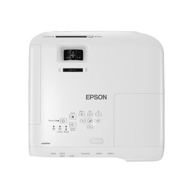EPSON EB-FH52 3LCD Projector 4000Lumen Full HD 1.32 - 2.14:1