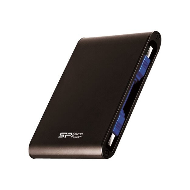 Išorinis kietasis diskas HDD SILICONPOW SP020TBPHDA80S3K A80 2.5 2TB USB 3.0, IPX7, waterproof, Black