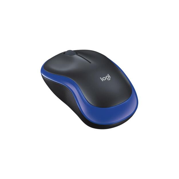 Kompiuterinė pelė belaidė OPTICAL WRL M185/BLUE 910-002239 LOGITECH 5