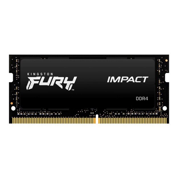Operatyvioji atmintis (RAM) nešiojamam kompiuteriui KINGSTON 16GB 3200MHz DDR4 CL20 SODIMM FURY Impact