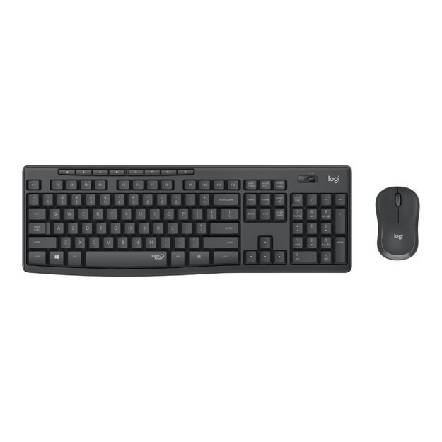 Klaviatūra + pelė komplektas KEYBOARD +MOUSE COMBO MK295/ENG 920-009800 LOGITECH