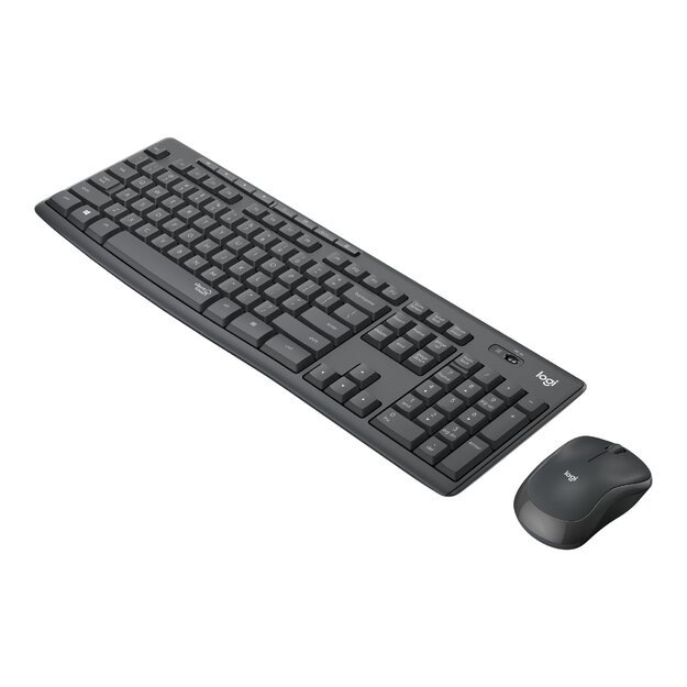 Klaviatūra + pelė komplektas KEYBOARD +MOUSE COMBO MK295/ENG 920-009800 LOGITECH