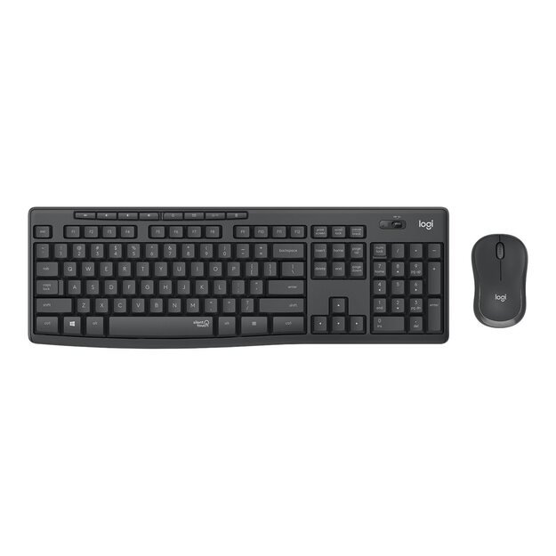 Klaviatūra + pelė komplektas KEYBOARD +MOUSE COMBO MK295/ENG 920-009800 LOGITECH