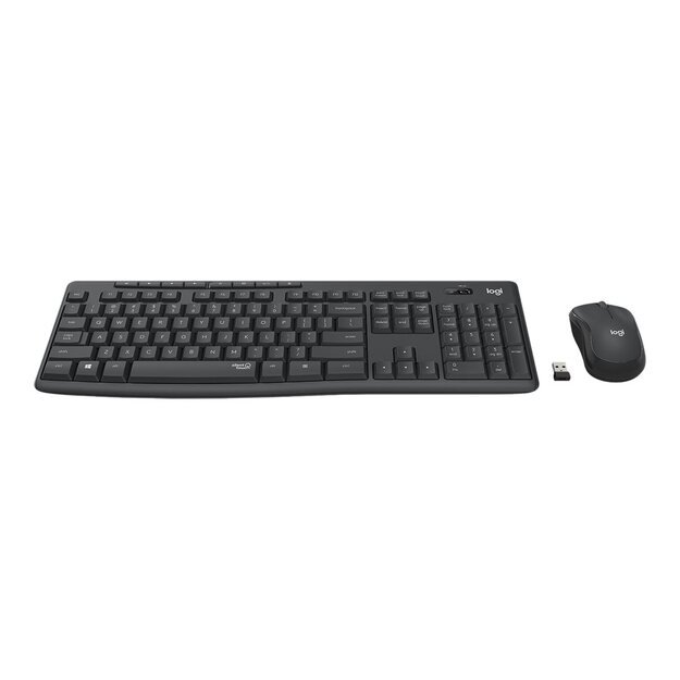 Klaviatūra + pelė komplektas KEYBOARD +MOUSE COMBO MK295/ENG 920-009800 LOGITECH