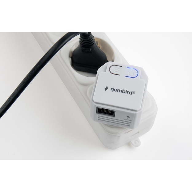 Belaidžio ryšio stiprintuvas WRL REPEATER 300MBPS/WHITE WNP-RP300-03 GEMBIRD