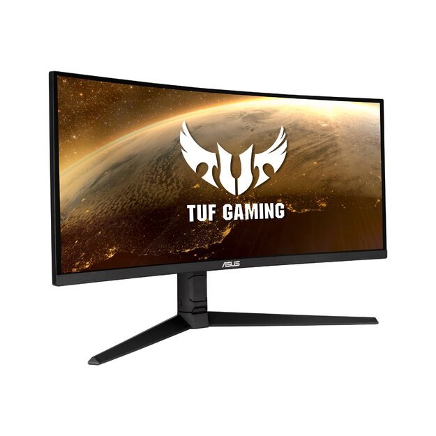 Monitorius ASUS VG34VQL1B 34inch VA WLED 3440x1440 21:9 165Hz 550cd/m2 1ms 2xHDMI 2xDP 4xUSB 3.0