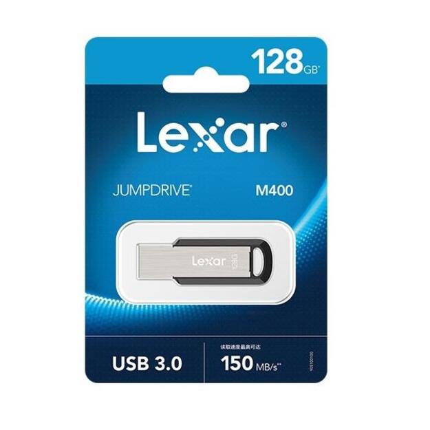 USB raktas MEMORY DRIVE FLASH USB3 128GB/M400 LJDM400128G-BNBNG LEXAR