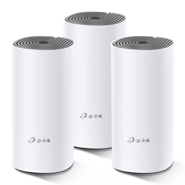 Namų bevielio Mesh tinklo sistema TP-LINK 3-pack 1167 Mbps LAN \ WAN ports 2 antennas 2 DECOE4(3-PACK)