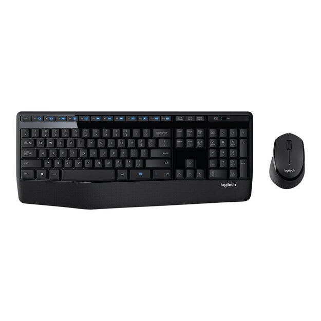 Klaviatūra + pelė komplektas LOGITECH Wireless Combo MK345 - US INTL - 2.4GHZ - INTNL 48