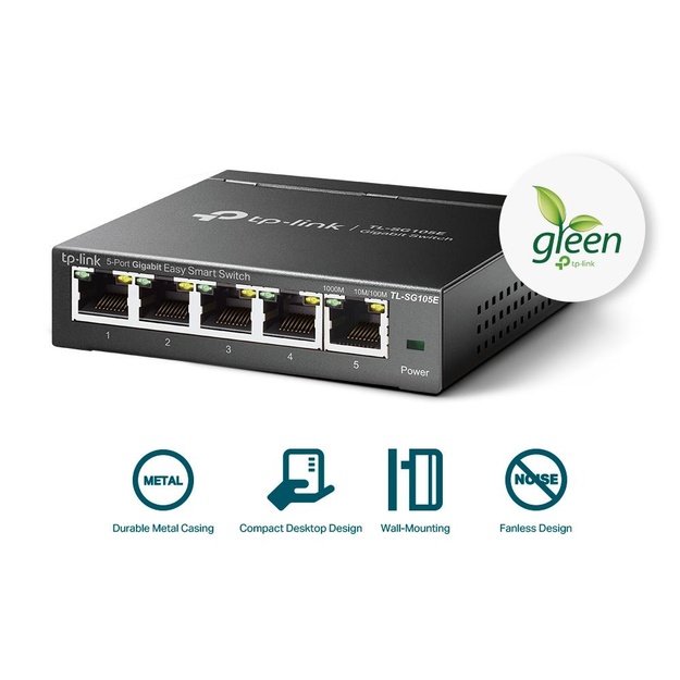 Komutatorius 5PORT 1000M TL-SG105E TP-LINK