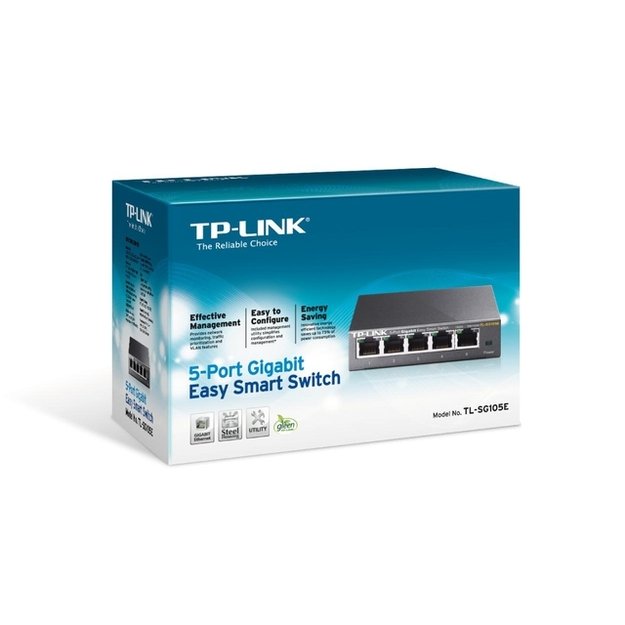 Komutatorius 5PORT 1000M TL-SG105E TP-LINK