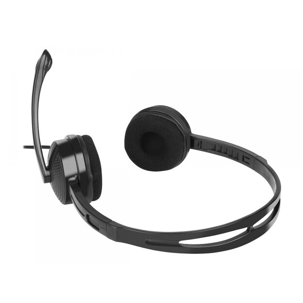 Ausinės NATEC NSL-1295 Natec HEADSET CANARY WITH MICROPHONE BLACK