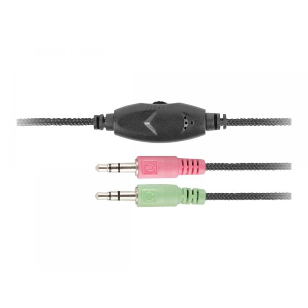 Ausinės NATEC NSL-1295 Natec HEADSET CANARY WITH MICROPHONE BLACK