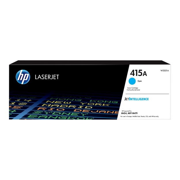 HP 415A Cyan LaserJet Toner Cartridge 26