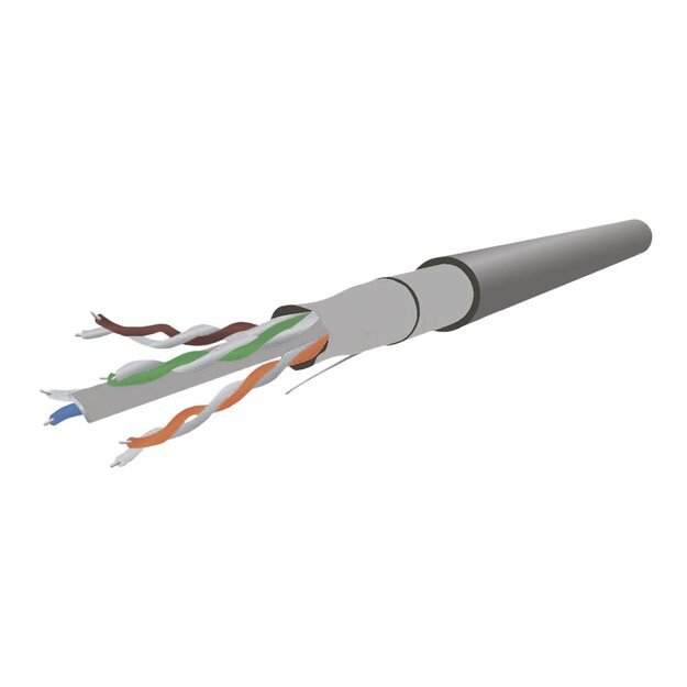 Patch kabelis GEMBIRD PP6-1.5M RJ45, Cat.6, FTP, 1.5m, gray