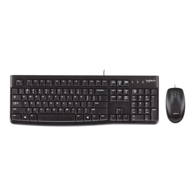 Klaviatūra + pelė komplektas MK120 RUS/DESKTOP 920-002561 LOGITECH