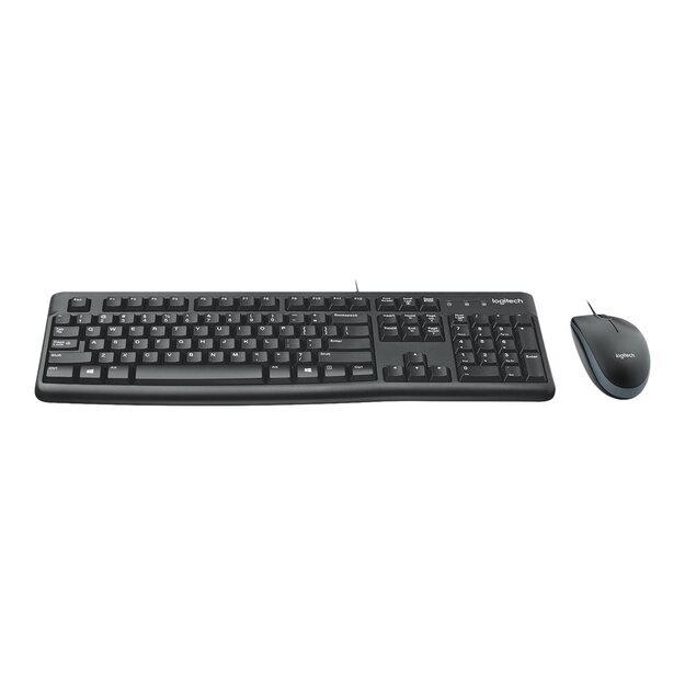 Klaviatūra + pelė komplektas MK120 RUS/DESKTOP 920-002561 LOGITECH