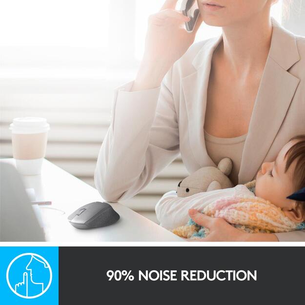 Kompiuterinė pelė belaidė OPTICAL WRL M330/SILENT P 910-004909 LOGITECH 30