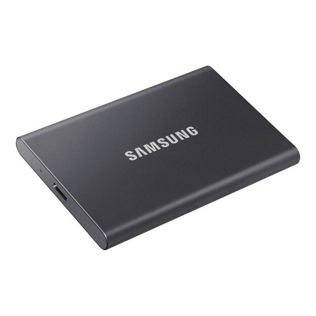 Išorinis kietasis diskas SSD |SAMSUNG|T7|2TB|USB 3.2|Write 1000 MBytes/sec|Read 1050 MBytes/sec|MU-PC2T0T/WW