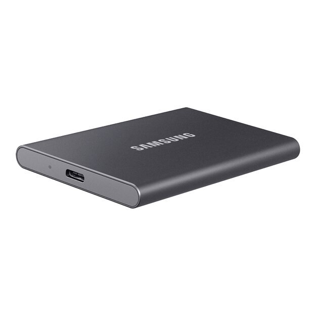 Išorinis kietasis diskas SSD |SAMSUNG|T7|2TB|USB 3.2|Write 1000 MBytes/sec|Read 1050 MBytes/sec|MU-PC2T0T/WW