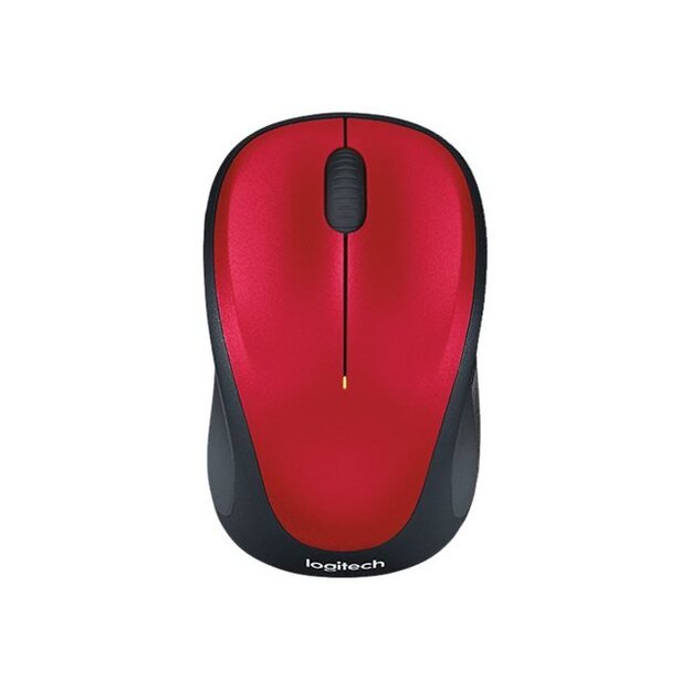 Kompiuterinė pelė belaidė OPTICAL WRL M235/RED 910-002496 LOGITECH