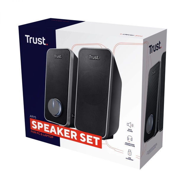 Kolonėlės Speaker|TRUST|Black|20179