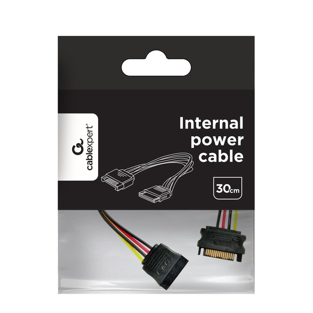 CABLE POWER EXTENSION SATA/0.3M CC-SATAMF-01 GEMBIRD