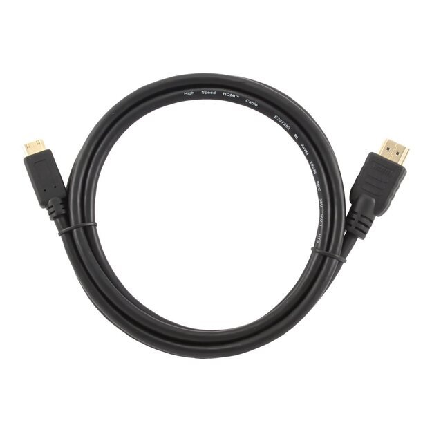 Vaizdo kabelis HDMI-MINI HDMI 1.8M/V2.0 CC-HDMI4C-6 GEMBIRD